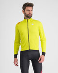SPORTFUL Cycling thermal jacket - FIANDRE - yellow