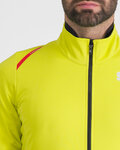 SPORTFUL Cycling thermal jacket - FIANDRE - yellow