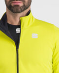SPORTFUL Cycling thermal jacket - FIANDRE - yellow