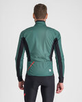 SPORTFUL Cycling thermal jacket - FIANDRE - green