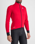 SPORTFUL Cycling thermal jacket - FIANDRE - red