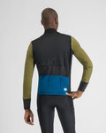 SPORTFUL Cycling thermal jacket - SUPERGIARA - blue/green/black