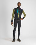 SPORTFUL Cycling thermal jacket - SUPERGIARA - blue/green/black