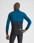 SPORTFUL Cycling thermal jacket - SUPERGIARA - blue