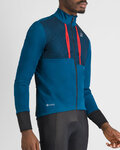 SPORTFUL Cycling thermal jacket - SUPERGIARA - blue