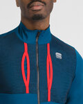 SPORTFUL Cycling thermal jacket - SUPERGIARA - blue