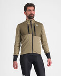 SPORTFUL Cycling thermal jacket - SUPERGIARA - light green