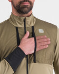 SPORTFUL Cycling thermal jacket - SUPERGIARA - light green