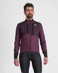 SPORTFUL Cycling thermal jacket - SUPERGIARA - purple