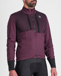 SPORTFUL Cycling thermal jacket - SUPERGIARA - purple
