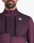 SPORTFUL Cycling thermal jacket - SUPERGIARA - purple