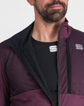 SPORTFUL Cycling thermal jacket - SUPERGIARA - purple