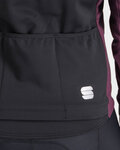 SPORTFUL Cycling thermal jacket - SUPERGIARA - purple