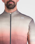 SPORTFUL Cycling winter long sleeve jersey - FLOW SUPERGIARA THERMAL - beige/brown
