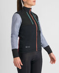 SPORTFUL Cycling thermal jacket - SUPERGIARA W - black/blue/purple