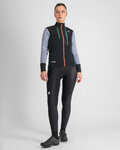 SPORTFUL Cycling thermal jacket - SUPERGIARA W - black/blue/purple