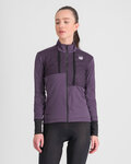 SPORTFUL Cycling thermal jacket - SUPERGIARA - purple