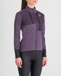 SPORTFUL Cycling thermal jacket - SUPERGIARA - purple