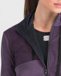 SPORTFUL Cycling thermal jacket - SUPERGIARA - purple