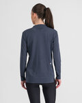 SPORTFUL Cycling long sleeve t-shirt - GIARA - blue
