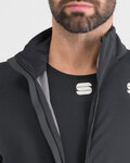 SPORTFUL Cycling thermal jacket - SUPER - black