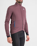 SPORTFUL Cycling thermal jacket - SUPER - purple