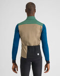 SPORTFUL Cycling thermal jacket - TEMPO - green/blue/grey/black