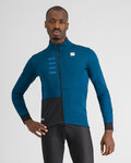 SPORTFUL Cycling thermal jacket - TEMPO - blue