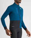 SPORTFUL Cycling thermal jacket - TEMPO - blue