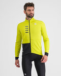 SPORTFUL Cycling thermal jacket - TEMPO - yellow