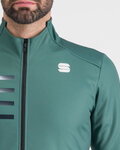 SPORTFUL Cycling thermal jacket - TEMPO - green