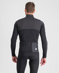 SPORTFUL Cycling windproof jacket - NEO SOFTSHELL - black