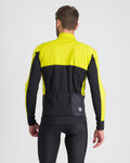 SPORTFUL Cycling windproof jacket - NEO SOFTSHELL - yellow