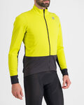 SPORTFUL Cycling windproof jacket - NEO SOFTSHELL - yellow