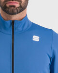 SPORTFUL Cycling windproof jacket - NEO SOFTSHELL - blue/black