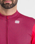 SPORTFUL Cycling winter long sleeve jersey - CHECKMATE THERMAL - red