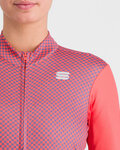 SPORTFUL Cycling winter long sleeve jersey - CHECKMATE THERMAL - red