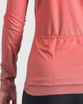 SPORTFUL Cycling winter long sleeve jersey - ROCKET THERMAL - pink