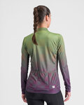 SPORTFUL Cycling winter long sleeve jersey - ROCKET THERMAL - green