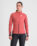 SPORTFUL Cycling thermal jacket - SUPER - pink