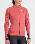 SPORTFUL Cycling thermal jacket - SUPER - pink