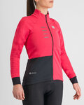 SPORTFUL Cycling thermal jacket - TEMPO W - red/black
