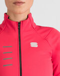 SPORTFUL Cycling thermal jacket - TEMPO W - red/black
