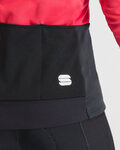 SPORTFUL Cycling thermal jacket - TEMPO W - red/black