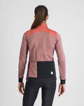 SPORTFUL Cycling thermal jacket - TEMPO W - bordeaux/red