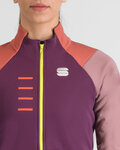 SPORTFUL Cycling thermal jacket - TEMPO W - bordeaux/red