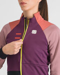SPORTFUL Cycling thermal jacket - TEMPO W - bordeaux/red