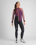 SPORTFUL Cycling thermal jacket - TEMPO W - bordeaux/red