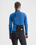 SPORTFUL Cycling thermal jacket - TEMPO - blue/black