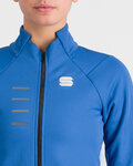 SPORTFUL Cycling thermal jacket - TEMPO - blue/black
